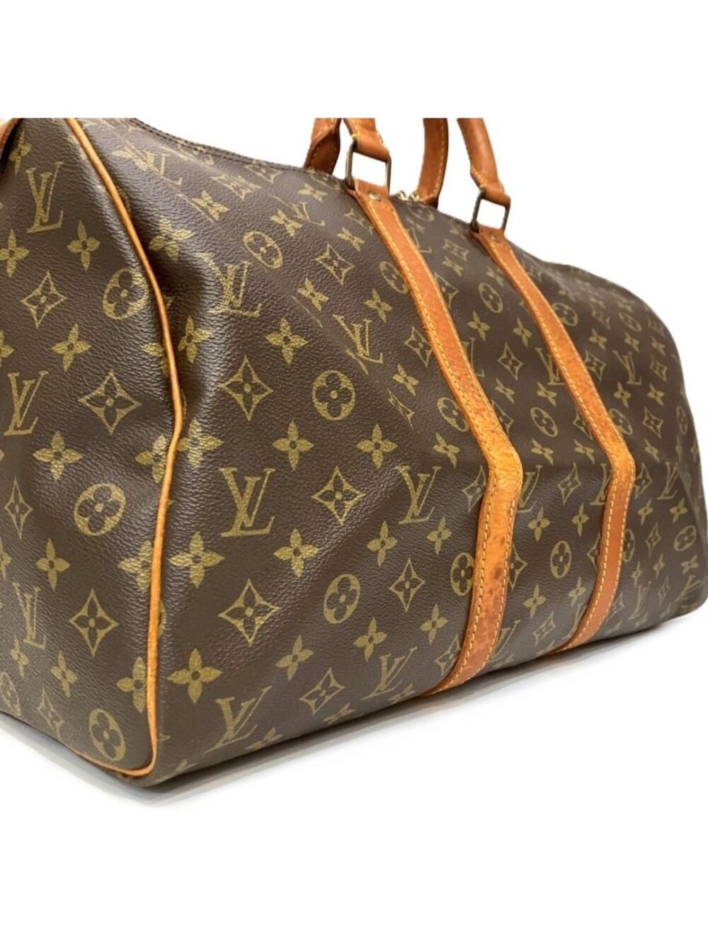 Louis Vuitton Keepall 45 Monogram Boston Bag Canvas - Picture 8 of 9